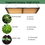 M301B Quantum Board LED Plant Grow Light Hydroponics System Tent Lamp
