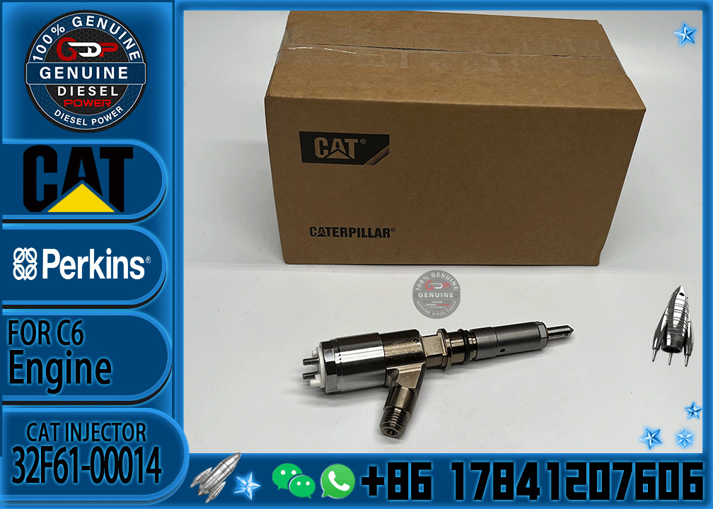 Diesel Engine Fuel Injector Excavator Accessories Diesel Motor Parts 32F61-00014 for Caterpillar CAT 315 E315