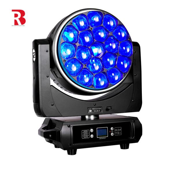 Cheap 19x40w Beeye Moving Head Light DMX RGBW Moving Head Light For Stage Equipment for sale