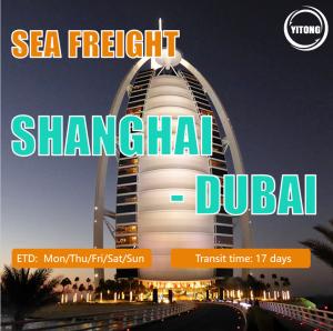 Quality Sea Freight From Shanghai To Dubai wholesale