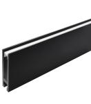 Waterproof Sandblasting lED extrusion channel Home Office lighting