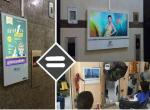 WIFI network 15.6 inch super thin LED LCD android advertising display TV digital
