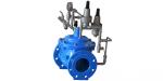 Ral5010 Ductile Iron Pressure Surge Relief Valve With SS304 Pilot