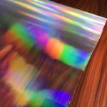 Acrylic Adhesive Holographic Lamination Film For Packing Full Test Free Sample