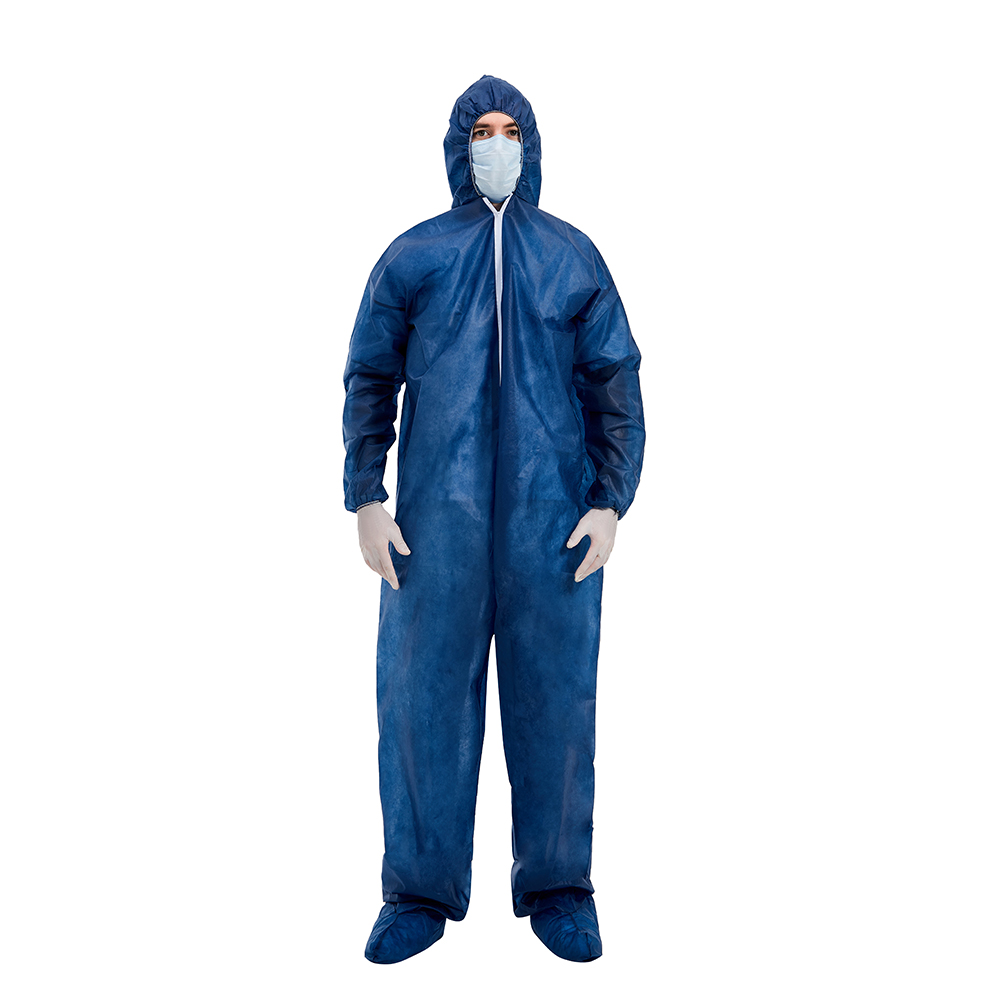 SMS Medical Protective Clothing , Disposable Work Coveralls silicon free