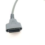 EDAN DX12 Compatible 10 Leads IEC AHA Holter ECG Cable With Banana 4.0