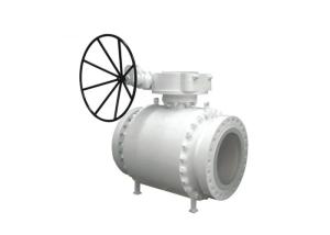 Quality Trunnion Mounted 3 Piece Ball Valve Full Bore For Air Water Gas Oil Steam wholesale