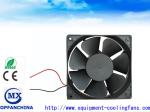Waterproof 7 Blade Computer Case Cooling Fans 120mm 24V / 48V With Lead Wire