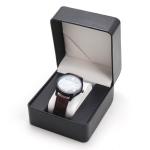 Custom Logo Printed PU Leather Watch Box Eco Friendly Made From Recycled