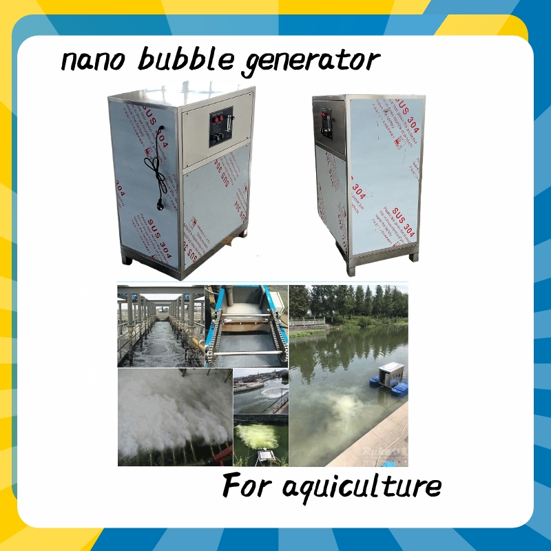 2t/h Micro Bubble Machine Nano Oxygen Generator for Indoor Hydroponic Farm Productivity 1000L/Hour