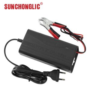 Quality Three Phase Gel Car Battery Charger Input AC 100V 12V 5A Energy Efficient wholesale