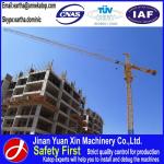 High building tower crane QTZ6010 with 8t lift capacity