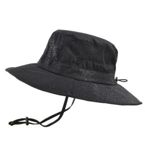 Quality Summer Men'S Outdoor Leisure Big Brim Two Styles Fisherman Hat With Windproof Rope wholesale