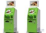 Cash Dispenser Medical Healthcare Kiosk 22 Inch LCD Advertisng Display For