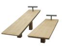 outdoor fitness equipments WPC materials based Sit up board-LK-F01