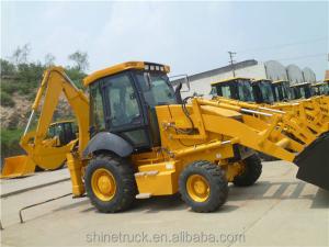 Quality Four Wheel Drive 388 Diesel Construction Site Large 30 Backhoe Loader Front End Loader wholesale
