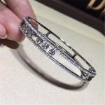 seven diamonds bracelet 18kt gold with yellow gold or white gold