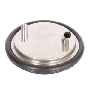 Quality 175mm Mouth Diameter Milking Bucket Lid Compatible Milk Bucket Pail With 19mm Port Diameter wholesale