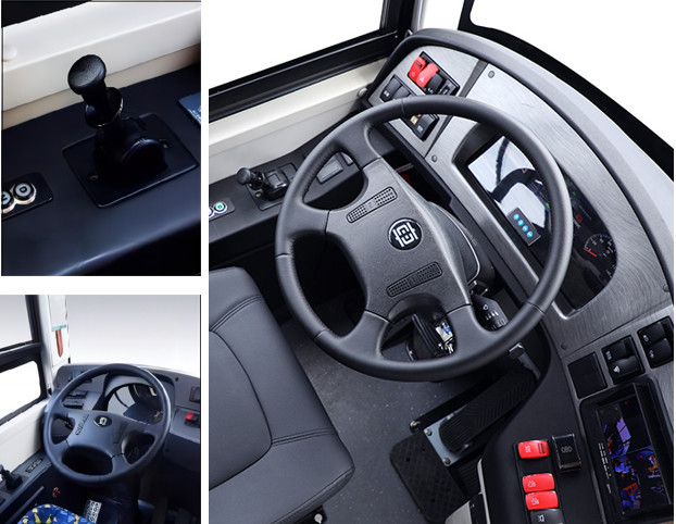 Highly Safe Mini Electric Bus TEG6661BEV01 Long-Lasting Driving Range