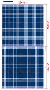 Quality 6.5 X 6.5 Inches Blue Gingham Paper Napkins , Wedding 2 Ply Paper Napkins wholesale