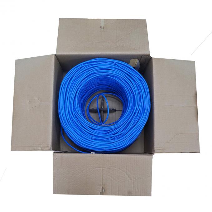 SFTP Cat.5e PVC Ethernet Lan cable category 5e SF/UTP Cable Solid copper 1000 ft for Indoor use network cable