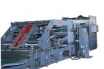 Touch Screen Flute Lamination Pasting Machine Two Flute One Sheet