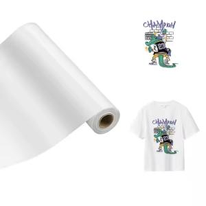 Quality 30CM*100M Hot Peel Single Double Side Roll DTF Transfer Film for DTF Inkjet Printer wholesale
