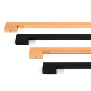 Quality SGS U Shape Plated 12in Aluminium Assemble Gold Cabinet Door Handles wholesale