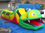 Fantasy Inflatable Entrance Tunnel With Eagle Mascot For Sports Event