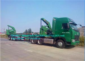 Quality A7 10 Wheeler Port Handling Equipments Box Loader Trailer 45-100 Tons Load Capacity wholesale