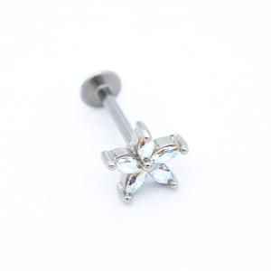 Quality 8mm Ab Zircon Gems Labret Piercing Jewelry wholesale