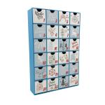 Gift Paper Cardboard Christmas Candy Box Luxury Drawer Chocolate Advent Calendar