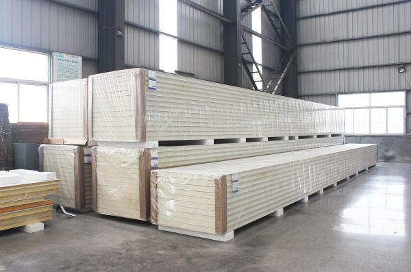 Double Sided Embossed Aluminum Cold Storage Insulation Board 0.023W/MK Thermal