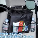 Car Trash Bags Car Backseat Organizer Bag Cooler, Car Garbage Can, Storage
