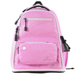 Quality Pink Sparkle Cheer Backpack , Casual Style Girls Glitter Backpack 20-35 Litre wholesale
