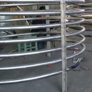 Quality Floating Coil Tube Heat Exchanger 200mm 2.1MPA Pure Titanium wholesale
