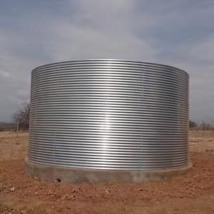 Quality New Fashion Assembled Corrugated Steel Water Tank Irrigation 300 Cubic Meter Hot Dipped Galvanized Water Tanks wholesale