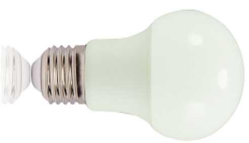 LED A60 8W BULB plastic cover aluminum ra.80 2 yeras warranty indoor house