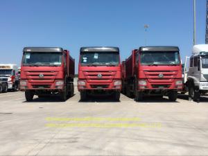 China Big Capacity Commercial Dump Trucks 371 Hp Engine Left Hand Tipper Truck on sale