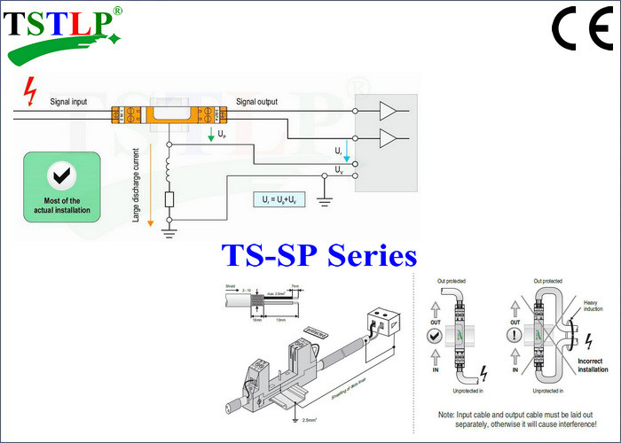 Data 4 20mA Surge Protection Device 5v - 110v Available 12x64.5x92mm