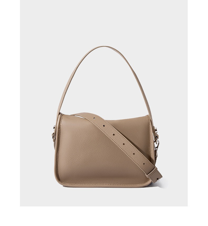 Portable Custom Logo Leather Crossbody Shoulder Pillow Bag for Women's Shoulder Bags