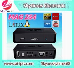 Quality iptv account MAG 254 IPTV SET-TOP BOX mag254 wholesale