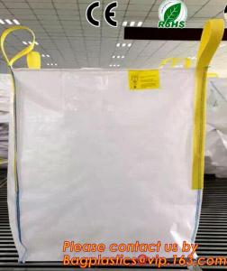 Quality pp woven bag big size big bag,100% new polypropylene pp woven bulk bag big bags 1000kg from China,1 ton Custom PP Woven wholesale