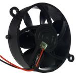 Super Mini Round IP57 DC Axial Fans / Laptop Cooling Fans High Speed