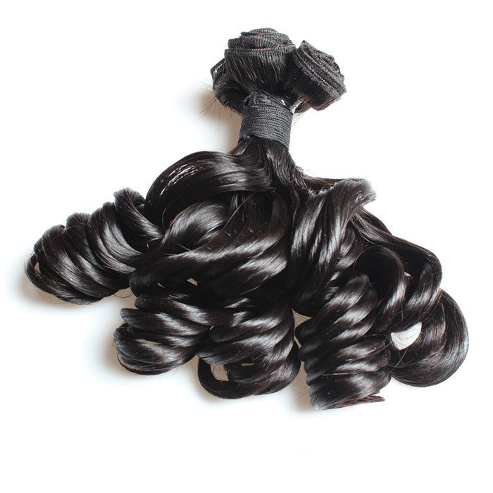 Grade 7A Malalysian Virgin Hair Virgin Human Hair Machine Made Sewing Weft