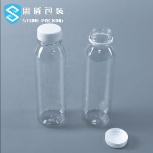 Quality 32mm PET Plastic Bottles 350ml For Beverage Milk Juice wholesale