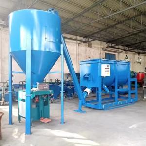 Quality Tile Adhesive Manufacturing Plant Dry Mortar Production Line Dry Mortar Mixing Plant wholesale
