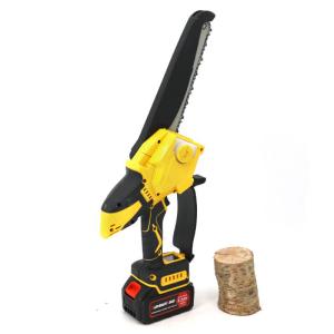Quality 8inch Mini Electric DIY Grade Chainsaw Household Handheld Lithium Woodworking Garden Logging Saw wholesale