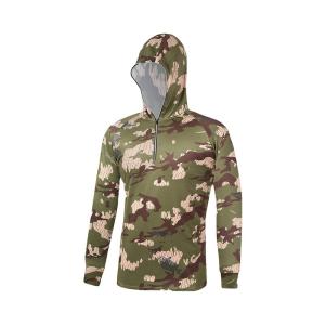 Quality Autumn Season Custom Outdoor Camo Casual Men's Fishing Suit 100% Cotton Sportswear wholesale