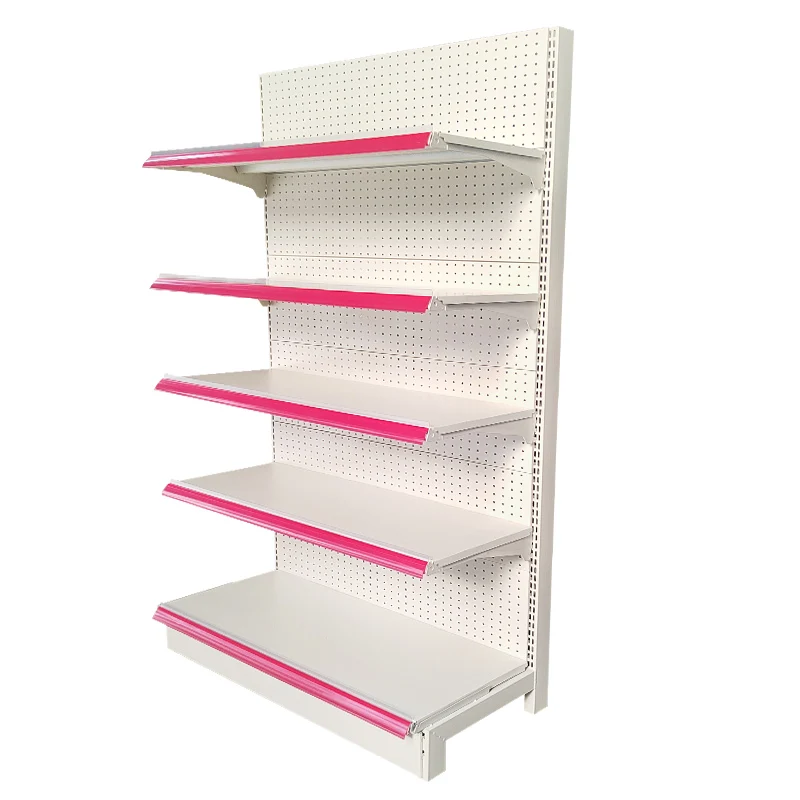 Factory customized color size metal shelves wall shelves for the store